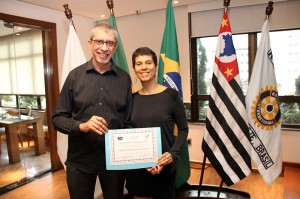 O casal Luis Carlos Tenório e Rachel representou a ConsulData no evento
