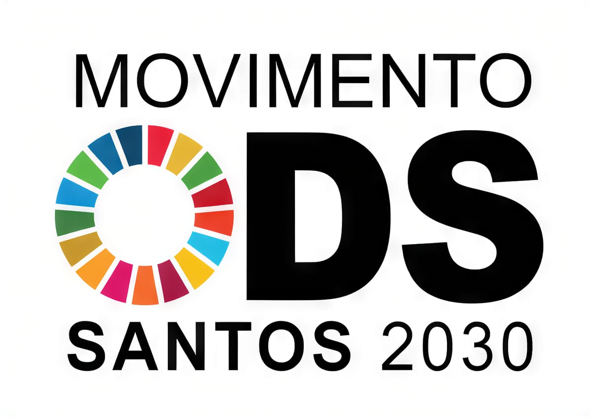 Identidade visual do Movimento ODS Santos 2030