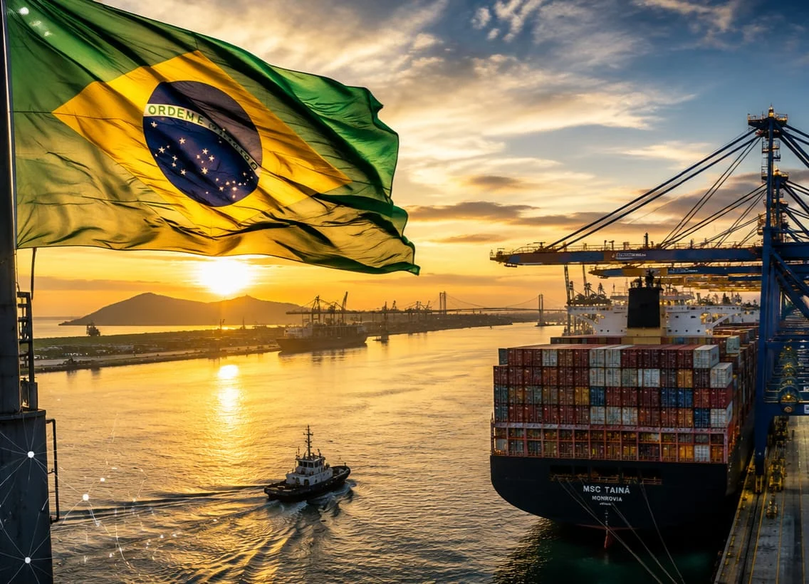 Equipe de engenharia atua ao lado da operação portuária