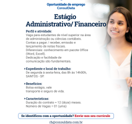 Quer fazer parte de nossa equipe?