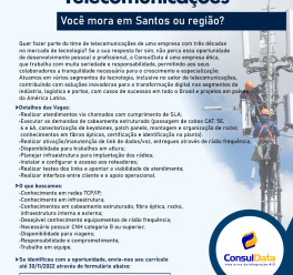 Quer fazer parte de nossa equipe?