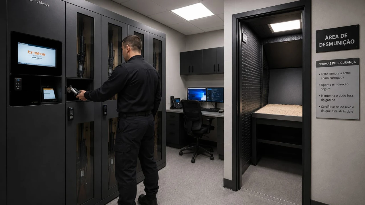 Aplicação técnica relacionada a Controle de armamentos e munições